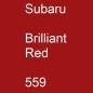 Preview: Subaru, Brilliant Red, 559.